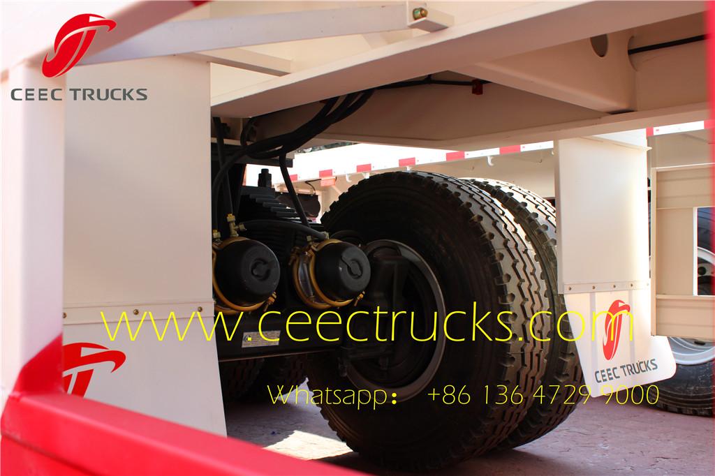 ceec export Congo bogie suspension semitrailer