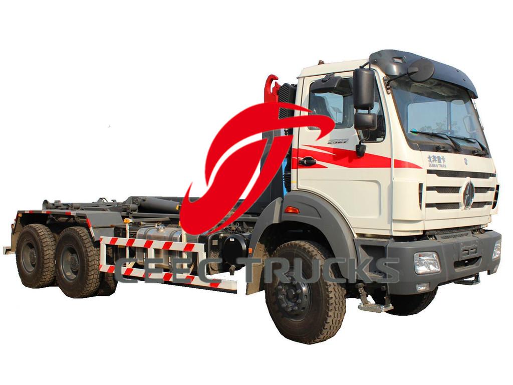 beiben hook loader garbage truck