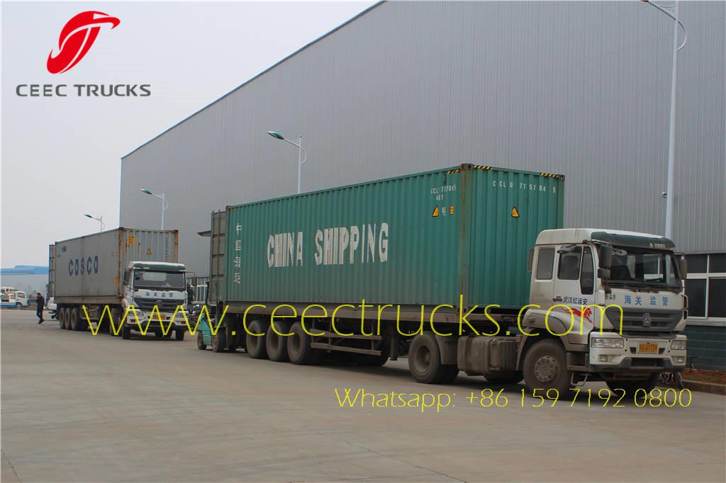 Road Sweeper Superstructure Container Delivery