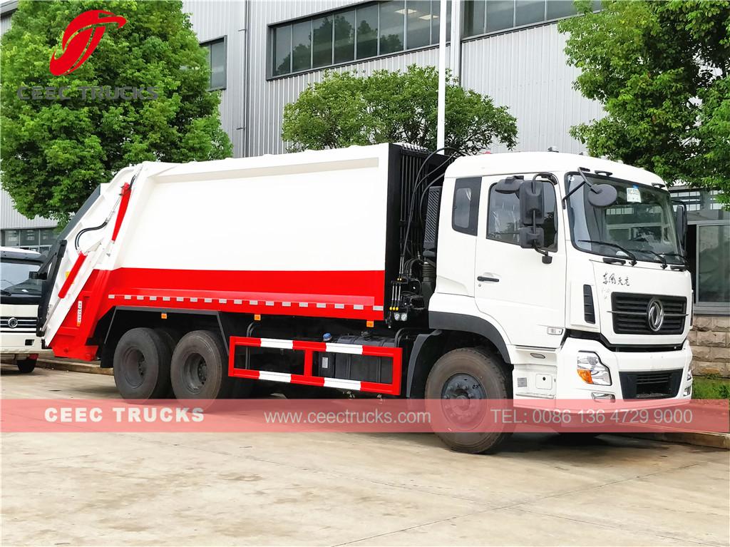 Dongfeng 20cbm heavy compactor trucks for China Government