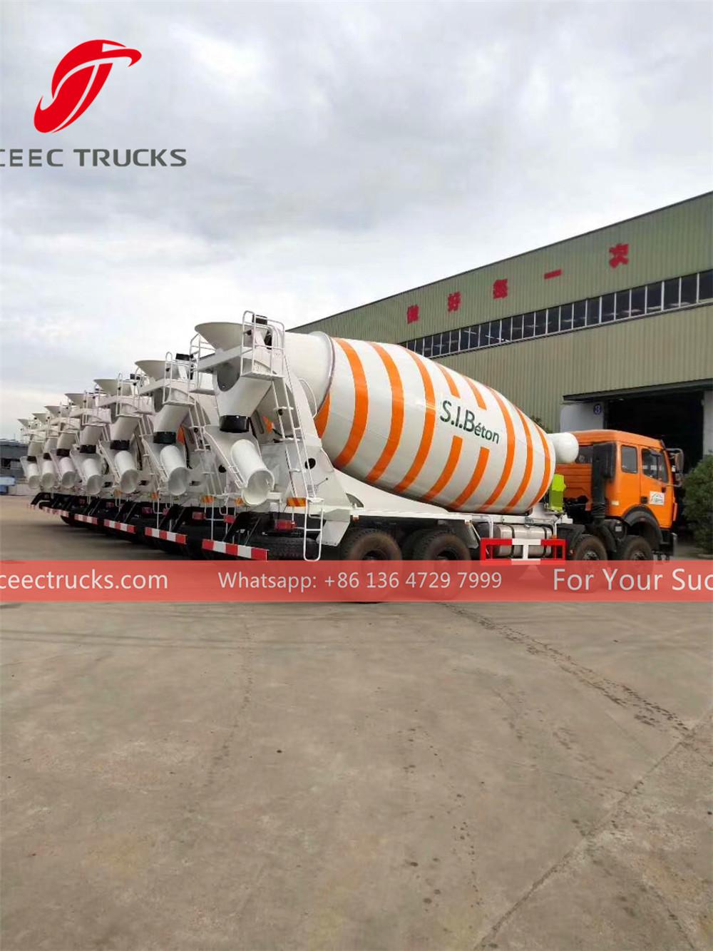 beiben mixer truck