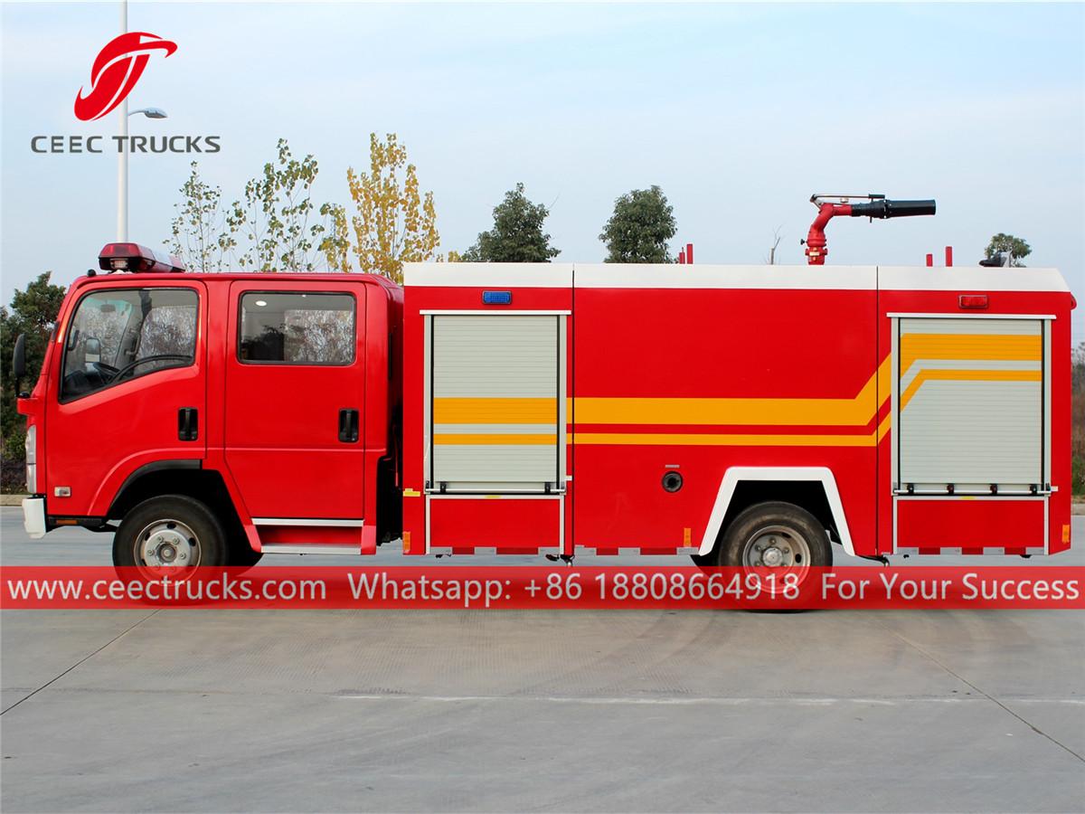 ISUZU fire fighting vehicle