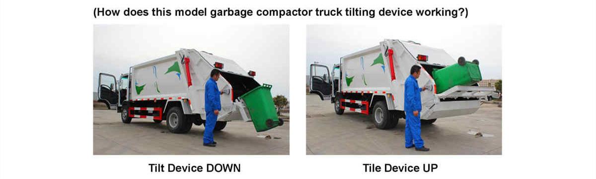 Laos--ISUZU 6CBM garbage compactor truck