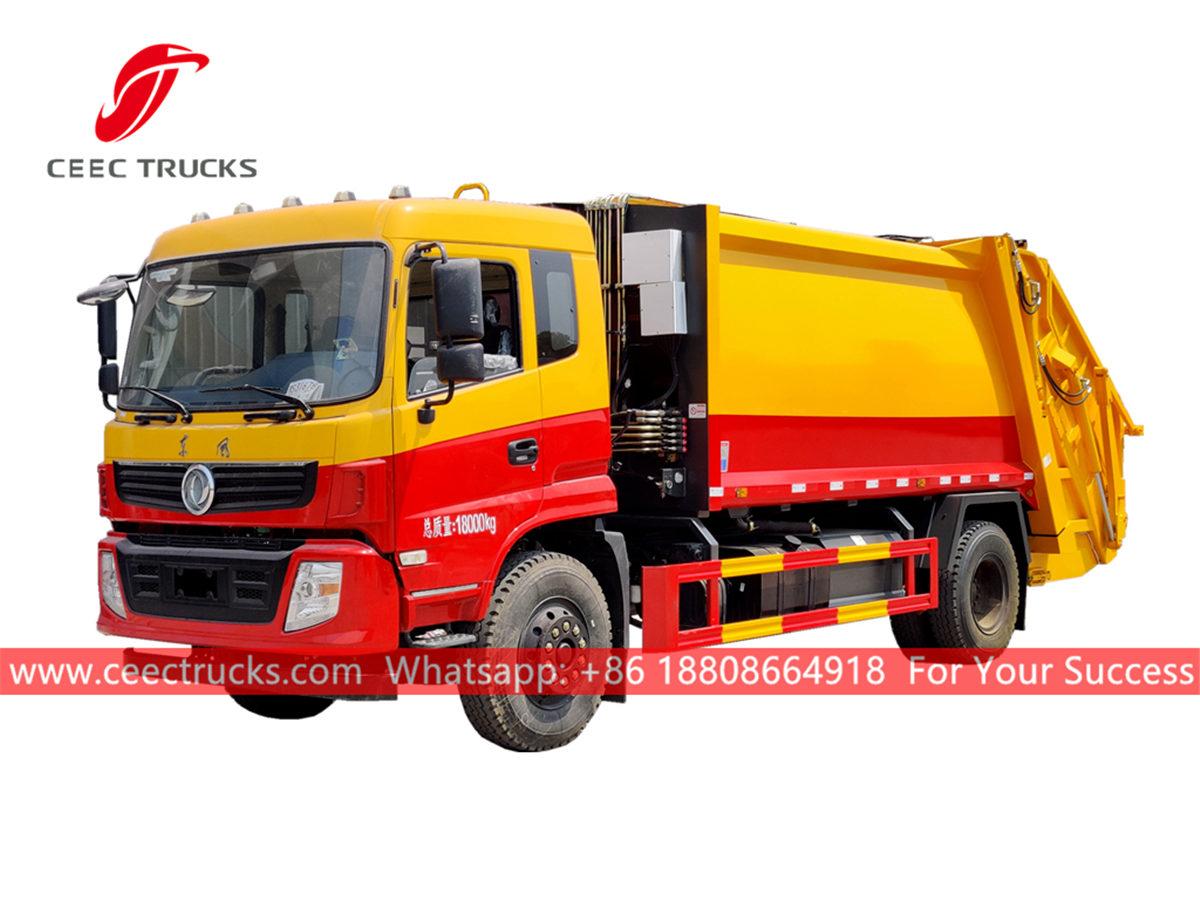 Brand new rear loader garbage truck