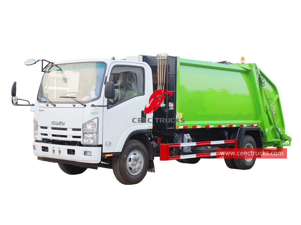 ISUZU 8CBM compressed garbage truck