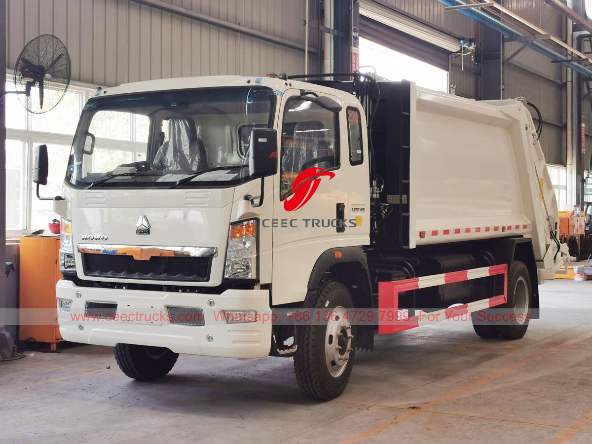 HOWO RHD refuse compactor