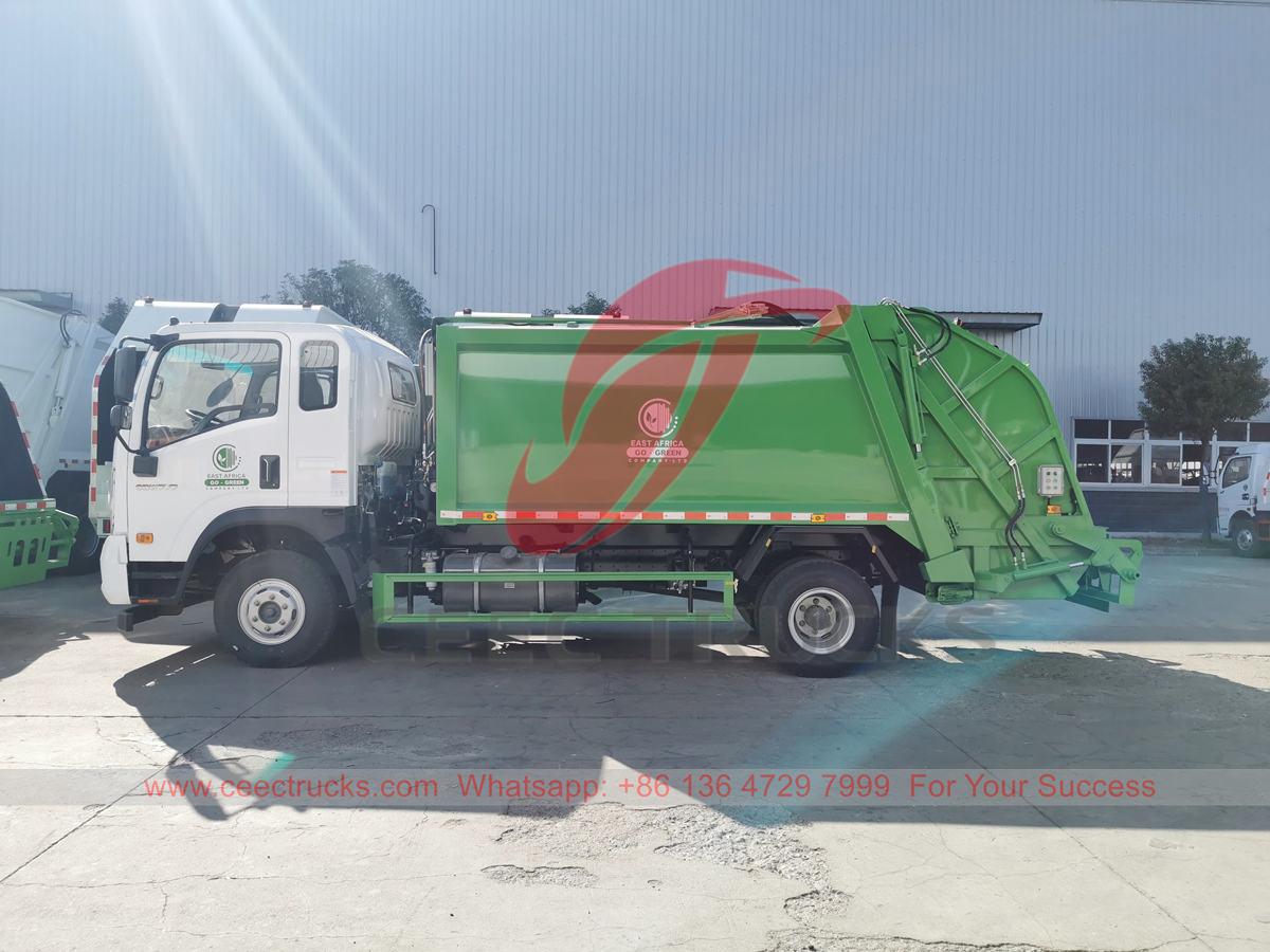 HOWO garbage compression truck manufacturer