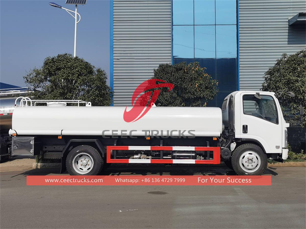 ISUZU NPR stainless steel water spray truck for sale