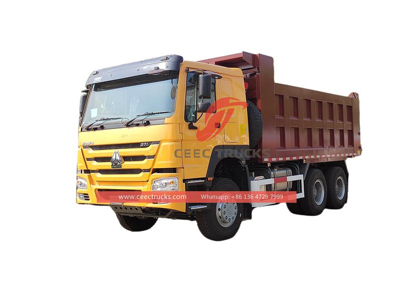 Howo 40 tons tipper truck