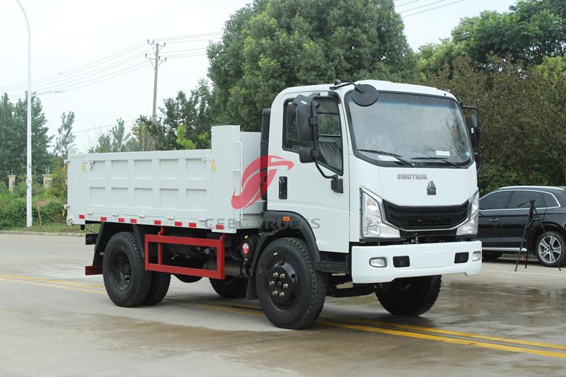 HOWO 4Ã—2 dump truck for Philippines