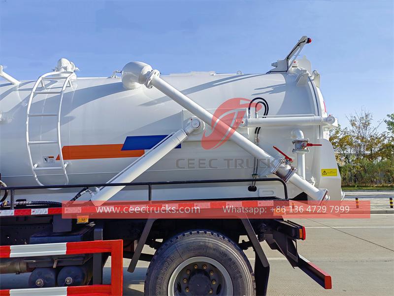 FAW 10000L sewer pump tanker truck