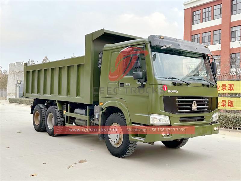 HOWO 30tons construction tipper truck