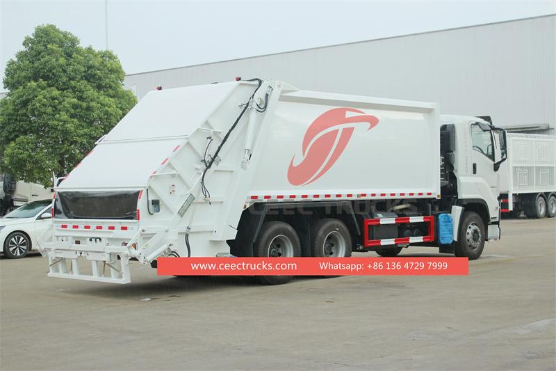 Isuzu GIGA rear loader compaction truck