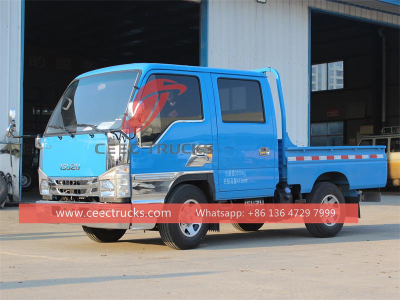 Isuzu double cabin light cargo truck