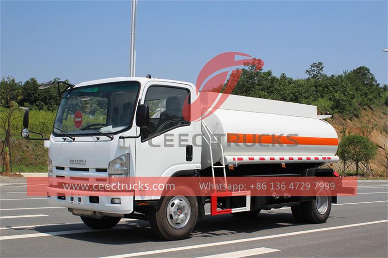 Isuzu NPR oil tanker truck