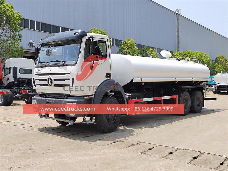 Beiben heavy-duty 20000L water tank truck