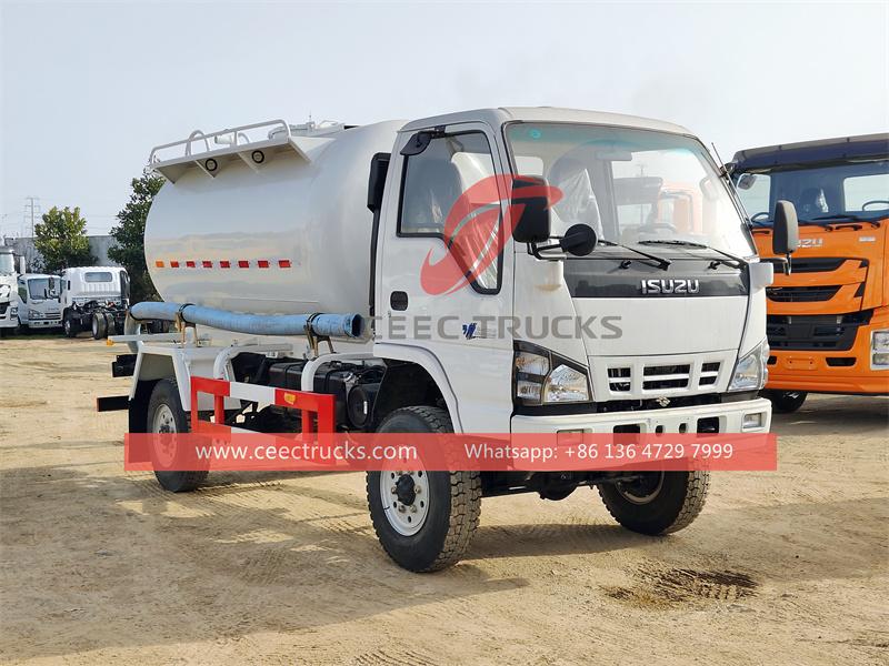 Isuzu NKR vacuum tank truck