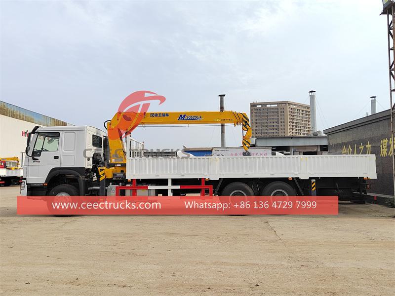 Howo 8tons crane truck