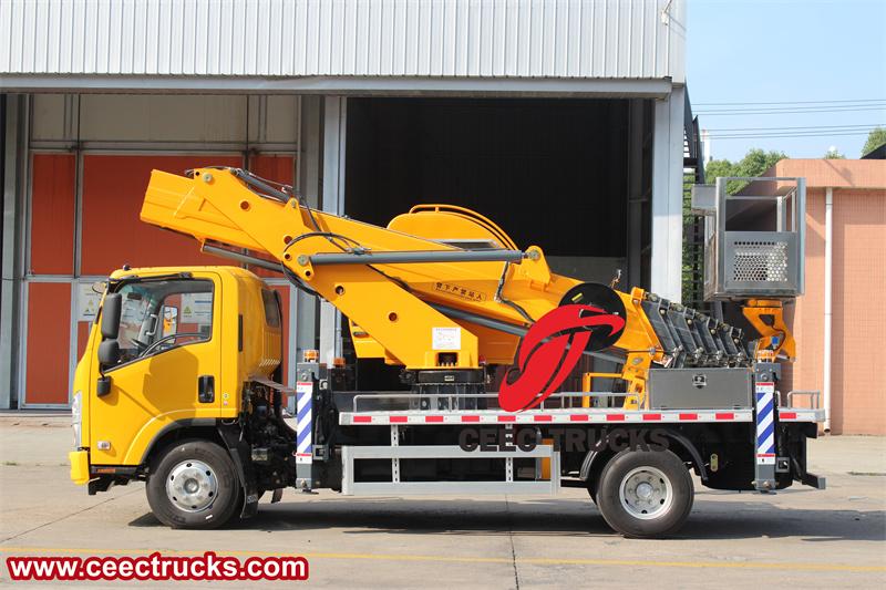 Isuzu KV100 aerial platform truck