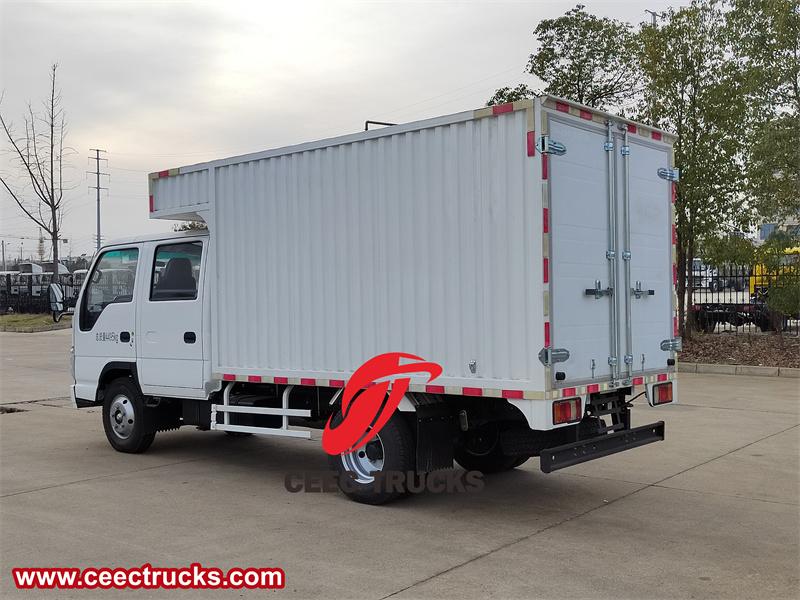 Isuzu 100P aluminum alloy van truck