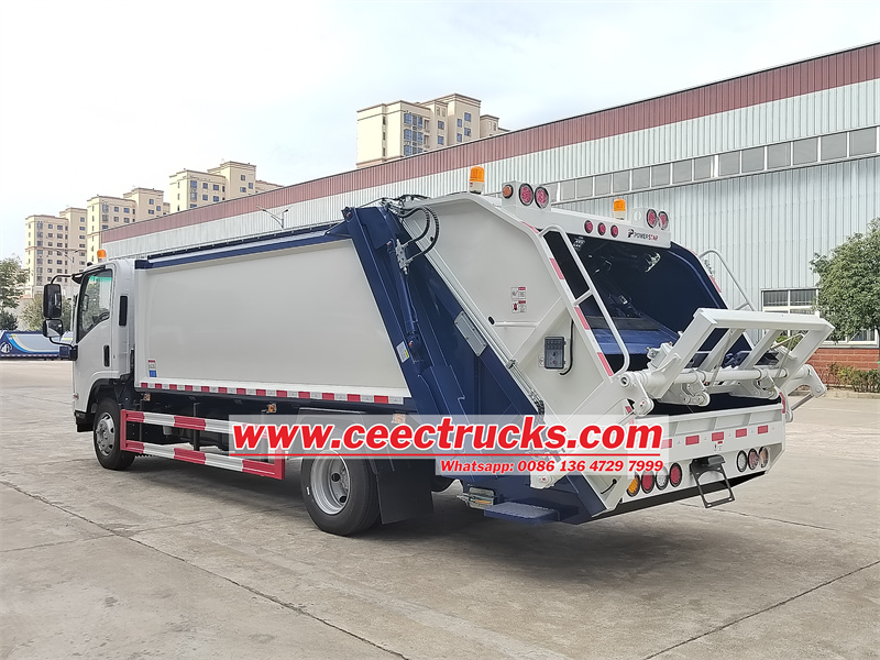 Brand new Isuzu 190HP 10cbm rubbish compression truck