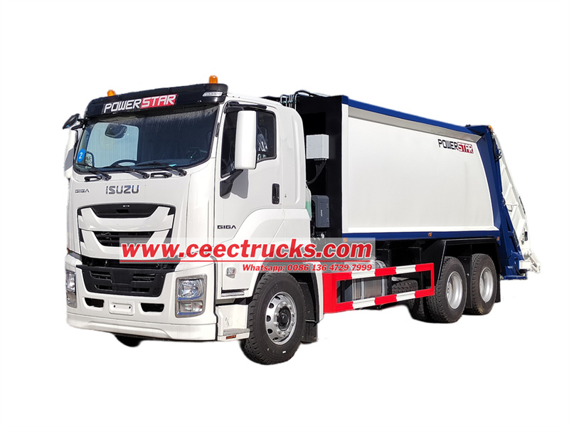 ISUZU GIGA 6x4 garbage compactor truck