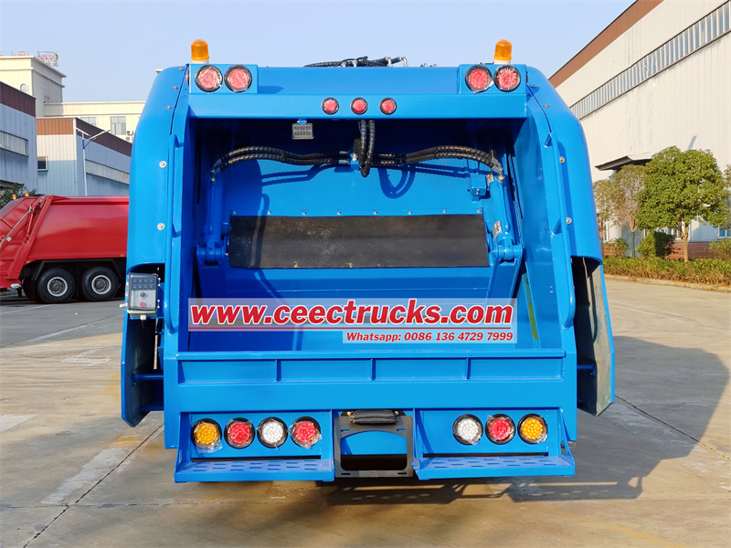 ISUZU NKR garbage compactor truck