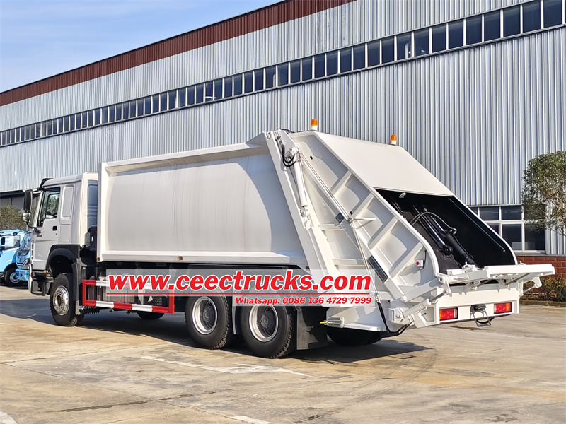 HOWO 6X4 heavy waste compression truck