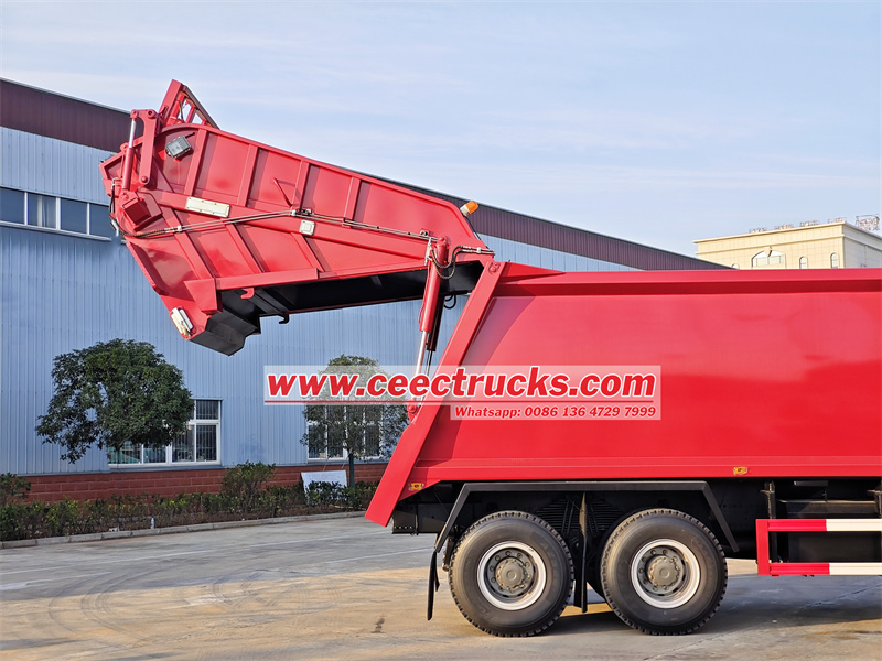 HOWO 20CBM garbage compactor truck