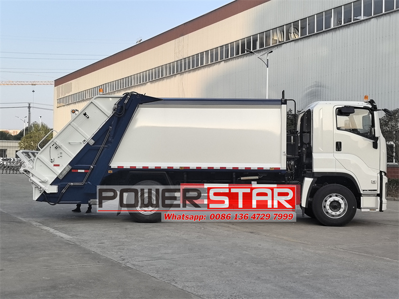 Isuzu 16cbm refuse compactor truck