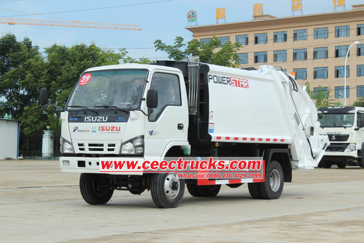 Why Philippines customer prefer Isuzu 4x4 off road Garbage Compactor