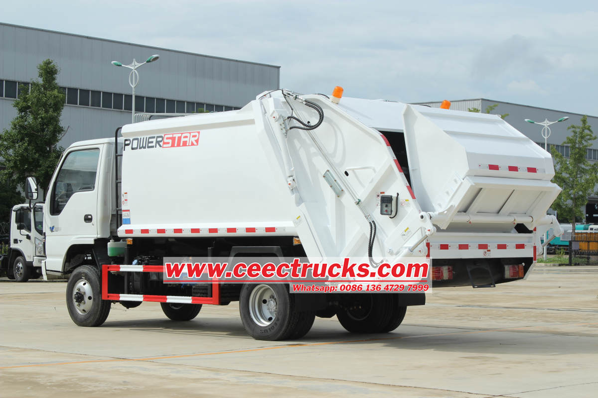 Why Philippines customer prefer Isuzu 4x4 off road Garbage Compactor