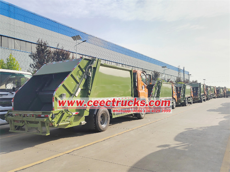 ISUZU trash compactor garbage truck for sale ISUZU garbage compactor truck