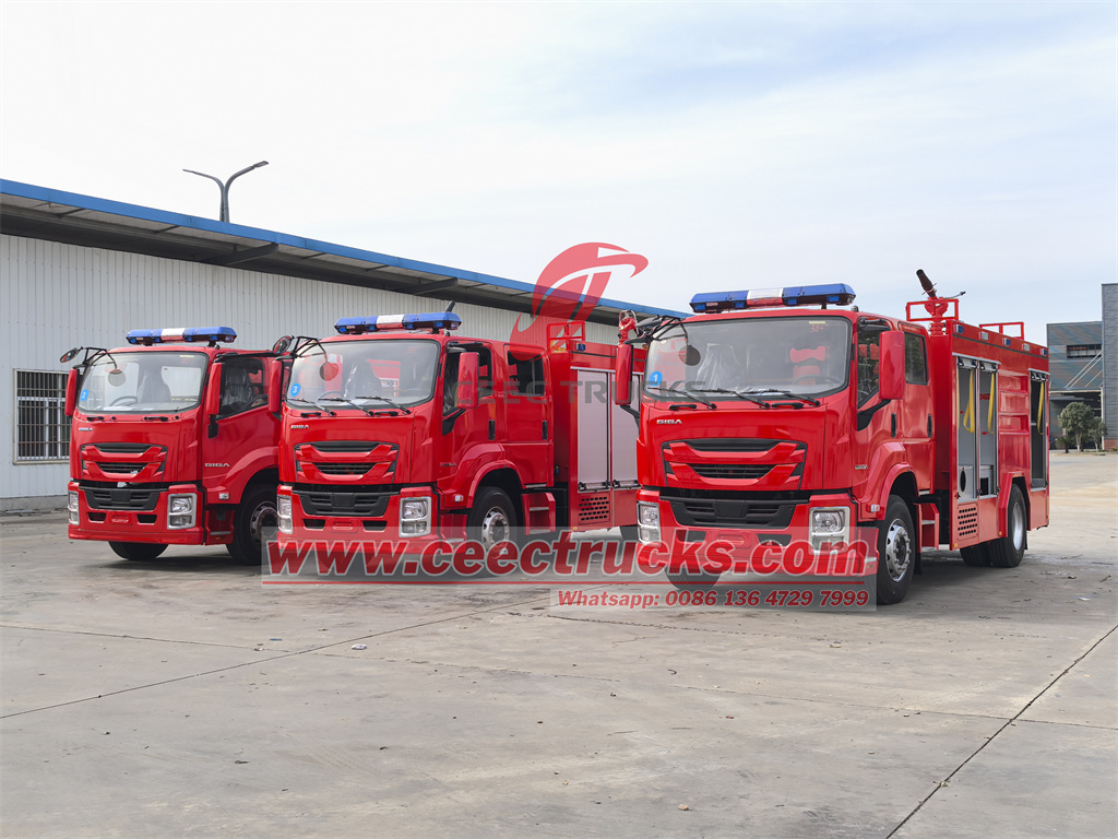 Isuzu GIGA 4X fire department truck