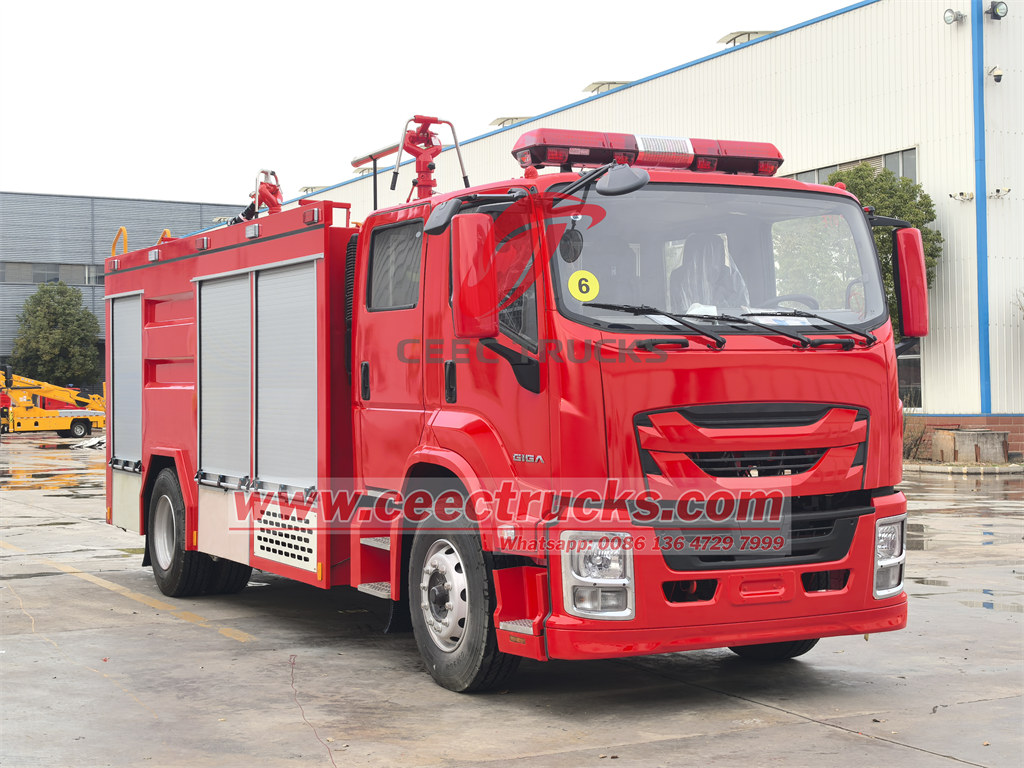 Isuzu GIGA 4X fire department truck Isuzu GIGA 4X fire department truck