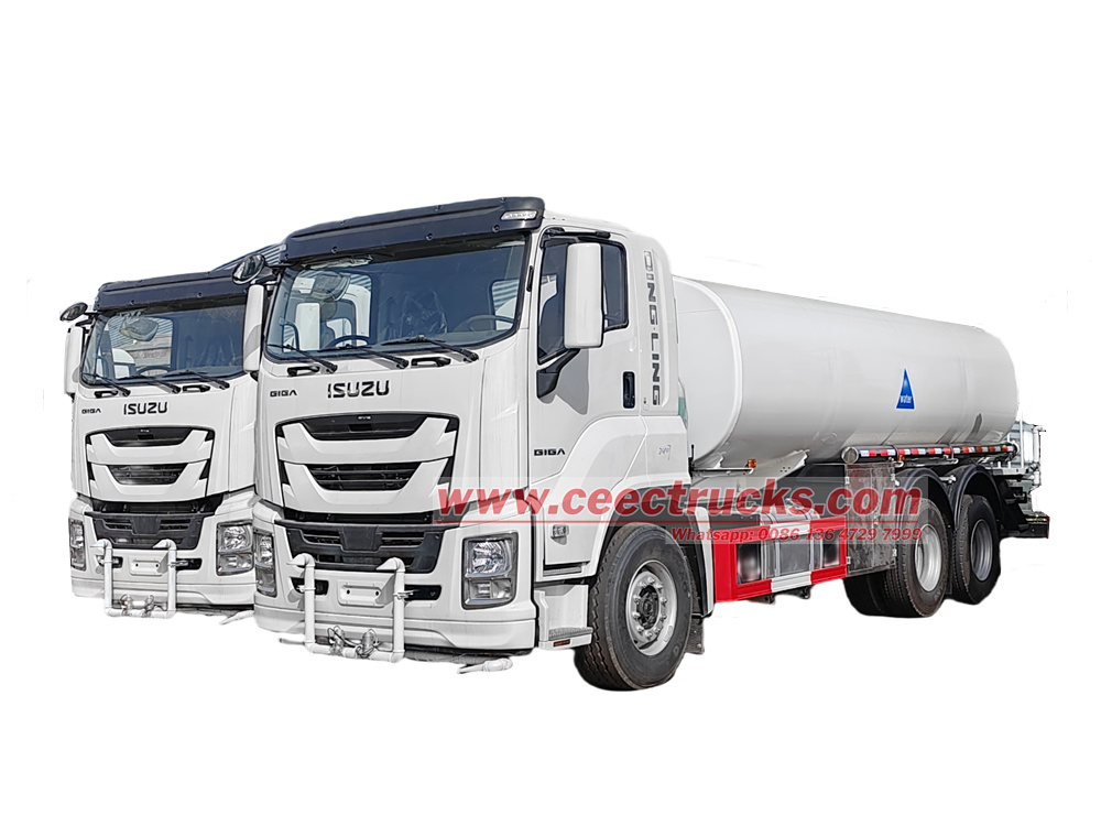 Isuzu 20cbm tandem axle potable water truck (1)
