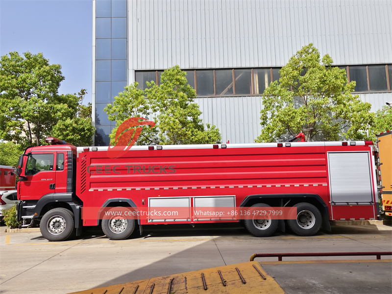 Howo 8x4 fire fighting truck