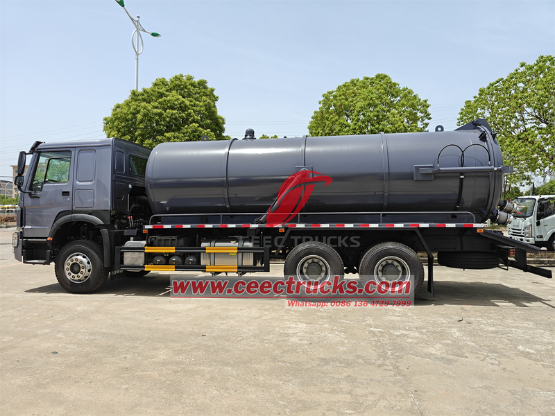 HOWO heavy duty cesspool emptier truck