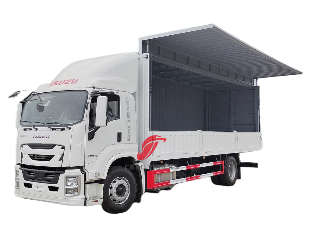 23FT wing van cargo truck ISUZU GIGA 4X