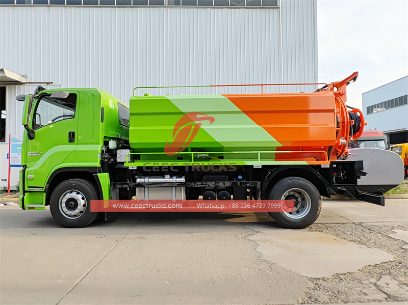ISUZU FVR 10000L Vactor Jetter Truck