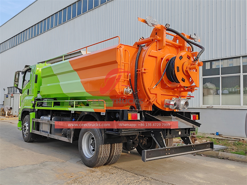 ISUZU FVR 10000L Vactor Jetter Truck