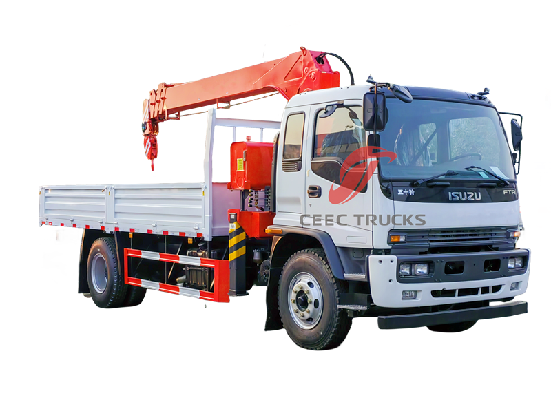 Isuzu FTR service truck 6tons crane