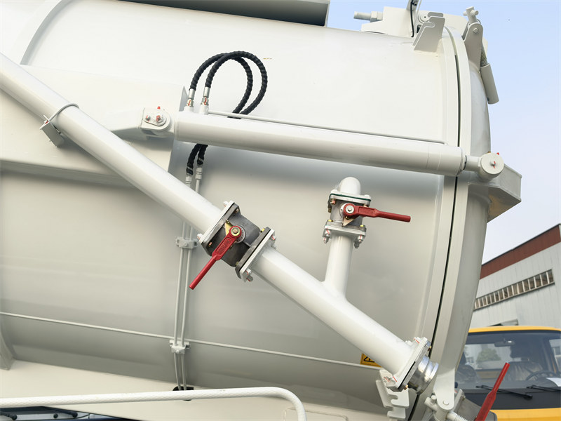 20000L vacuum tanker pump inlet valve