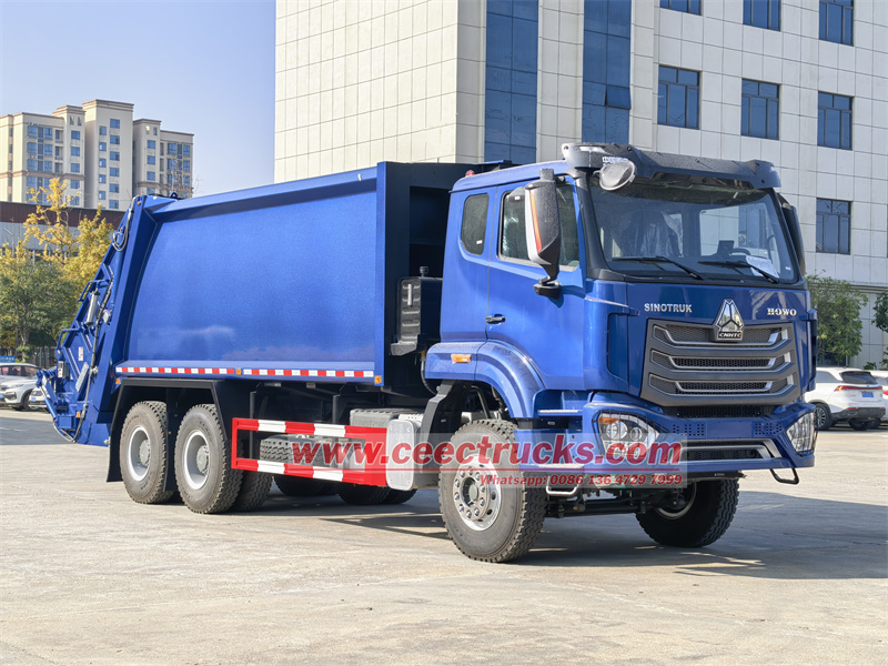 20cbm Howo Trucks Refuse Compactor