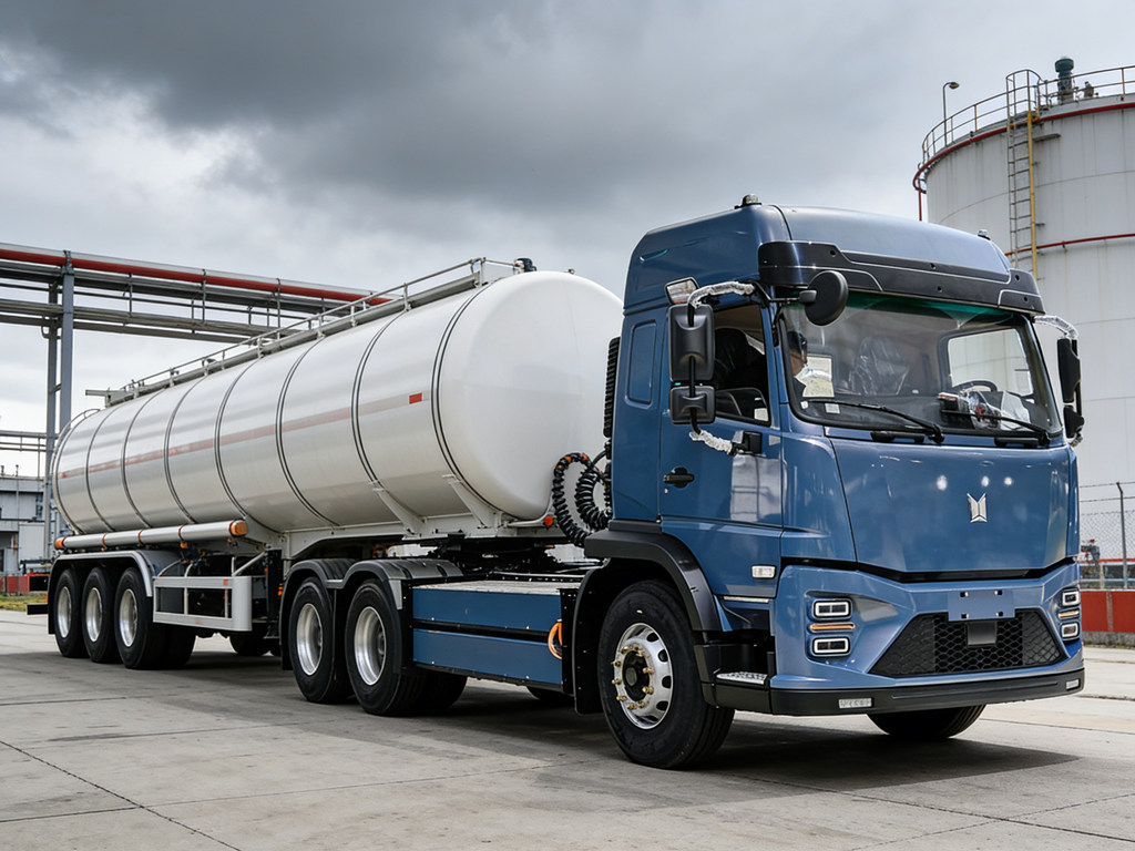 ISUZU Electric tractor truck for fuel bowser semitrailer