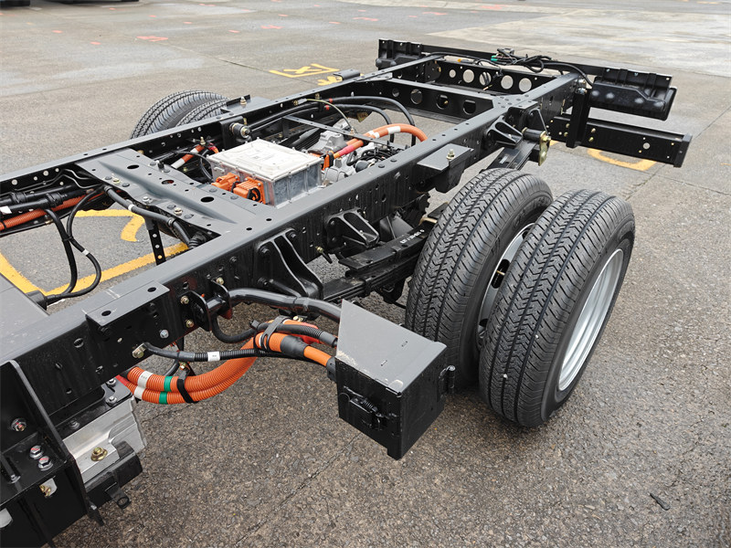 ISUZU lorry truck with durable rear axle