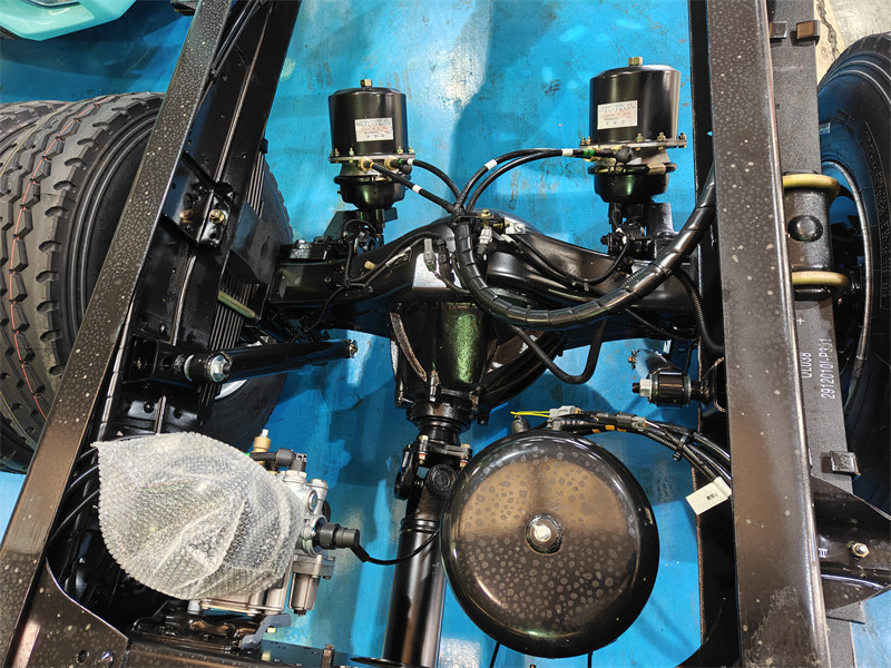 Stronger frame and axle assembly