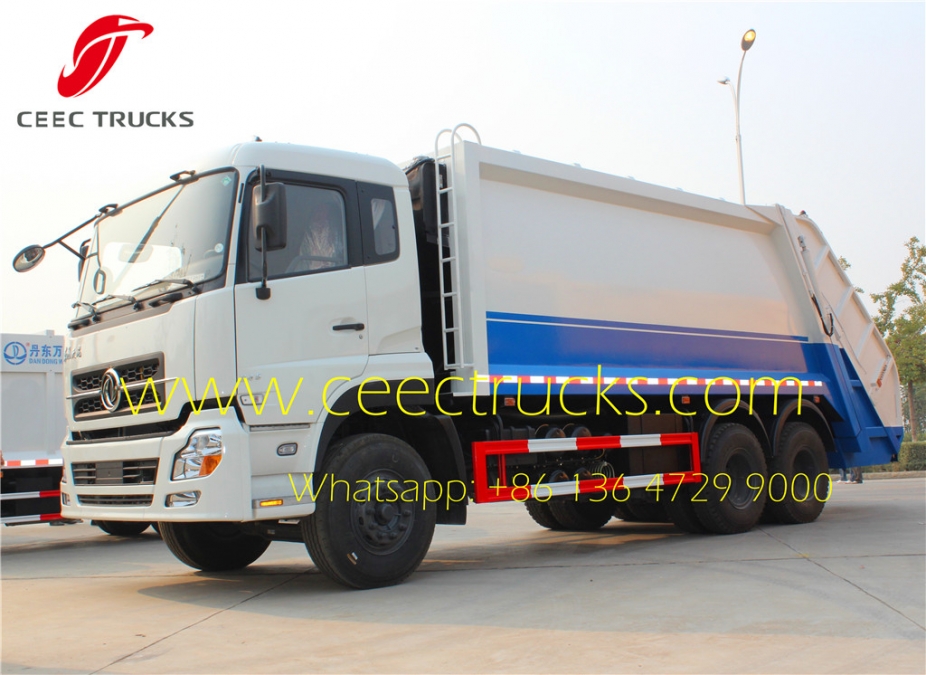 Best 20 CBM dongfeng garbage compactor truck