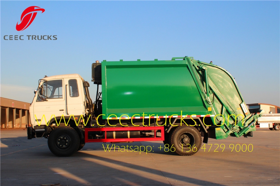 Togo 12CBM garbage compactor truck for sale