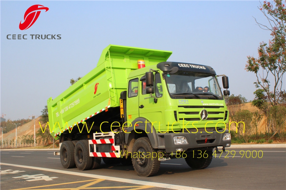 Best quality north benz 2538 tipper trucks manufacturer